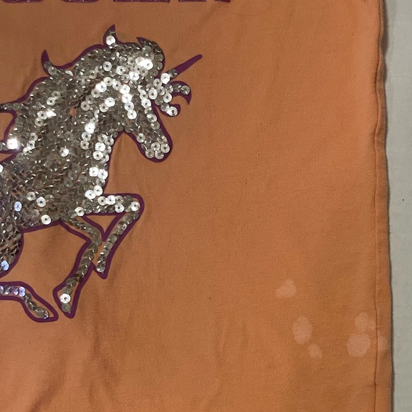 GIRLS’ UNICORN TEE SIZE 14/16 - Picture 3 of 3